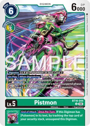 Pistmon / Uncommon / BT16