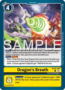 Dragon's Breath / Common / BT16