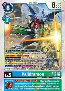 Paildramon / Super Rare / BT16