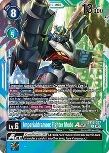 Imperialdramon: Fighter Mode Ace / Rare / BT16