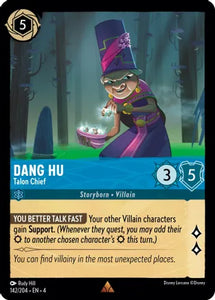 Dang Hu - Talon Chief / Rare / LOR4