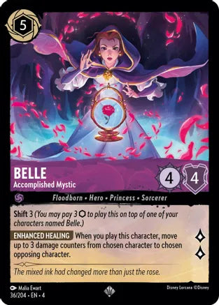 Belle - Accomplished Mystic / Super Rare / LOR4