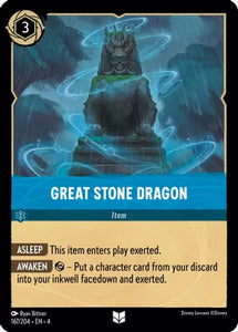 Great Stone Dragon  / Uncommon / LOR4