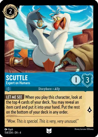 Scuttle - Expert on Humans  / Uncommon / LOR4