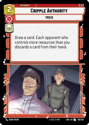 Cripple Authority (156/262) - Shadows of the Galaxy Foil