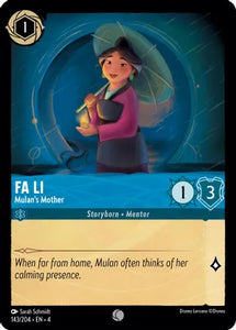 Fa Li - Mulan's Mother / Common / LOR4 (FOIL)