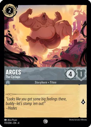 Arges - The Cyclops / Common / LOR4 (FOIL)