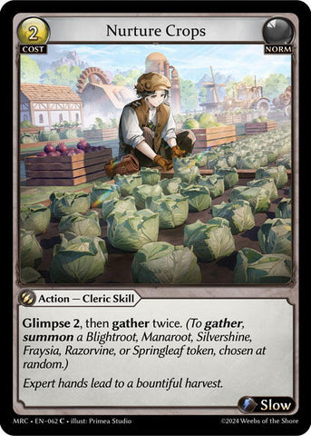 Nurture Crops / Common / MRC
