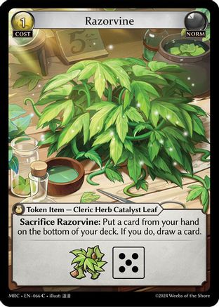 Razorvine (066) - Mercurial Heart Foil