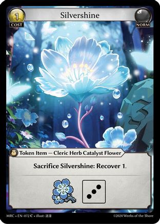Silvershine (072) - Mercurial Heart Foil