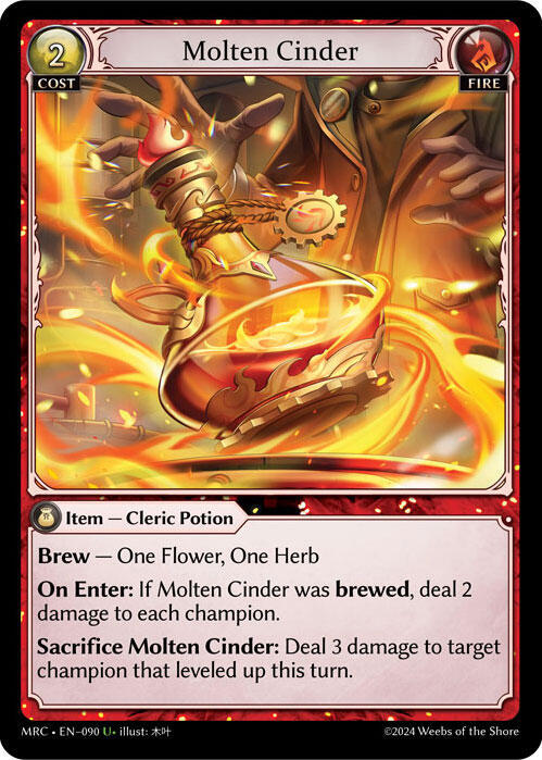 Molten Cinder / Uncommon / MRC