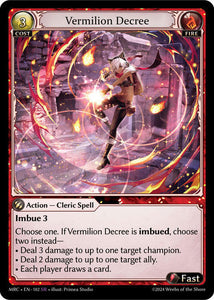 Vermilion Decree / Super Rare / MRC