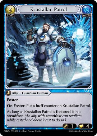 Krustallan Patrol (120) - Mercurial Heart