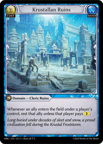 Krustallan Ruins / Uncommon / MRC