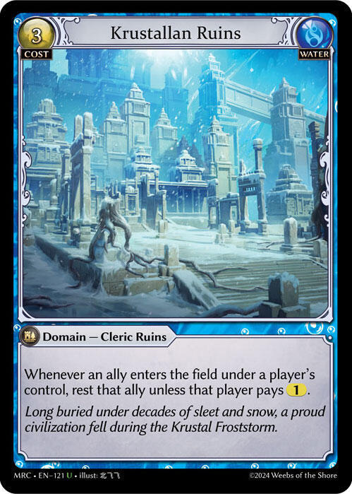 Krustallan Ruins / Uncommon / MRC (FOIL)