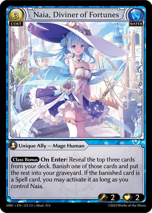 Naia, Diviner of Fortunes / Super Rare / MRC