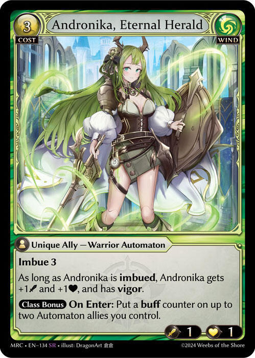 Andronika, Eternal Herald / Super Rare / MRC