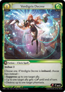 Verdigris Decree / Super Rare / MRC