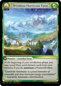 Winbless Hurricane Farm / Uncommon / MRC