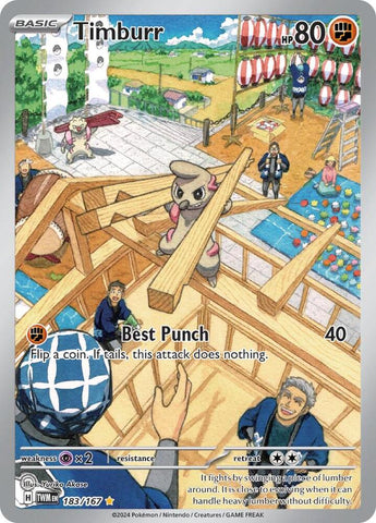 Timburr - 183/167 / Illustration Rare / TWM