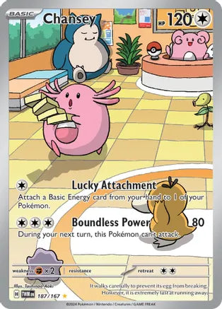 Chansey - 187/167 / Illustration Rare / TWM