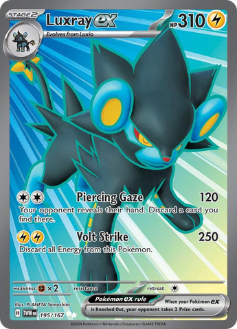 Luxray ex - 195/167 / Ultra Rare / TWM