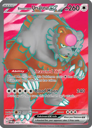 Bloodmoon Ursaluna ex - 202/167 / Ultra Rare / TWM