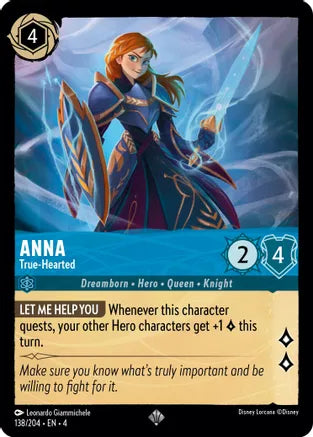 Anna - True-Hearted / Super Rare / LOR4