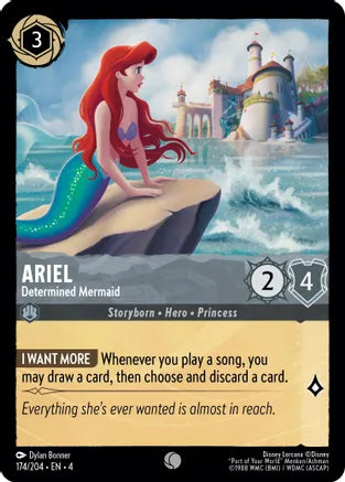 Ariel - Determined Mermaid / Common / LOR4