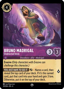 Bruno Madrigal - Undetected Uncle / Super Rare / LOR4 (FOIL)