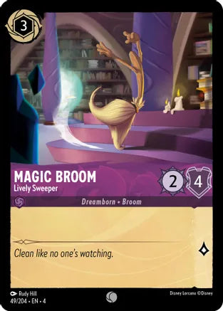 Magic Broom - Lively Sweeper / Common / LOR4