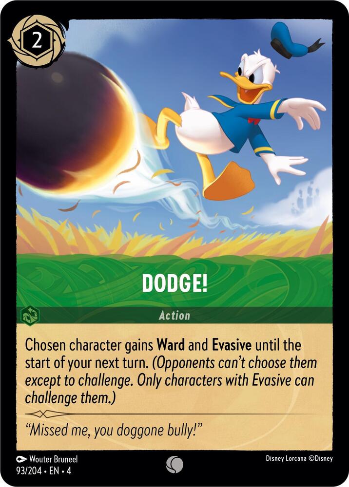 Dodge! / Common / LOR4 (FOIL)