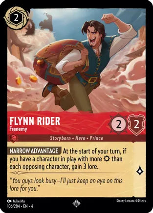 Flynn Rider - Frenemy / Super Rare / LOR4 (FOIL)