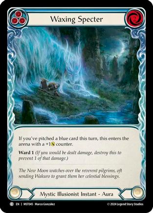Waxing Specter (Blue) (MST045) - Part the Mistveil