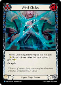 Wind Chakra (BLUE) / Rare / MST (FOIL)