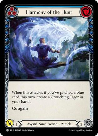 Harmony of the Hunt (Blue) (MST062) - Part the Mistveil