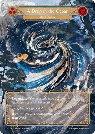 A Drop in the Ocean // Inner Chi (Marvel) (MST095) - Part the Mistveil Cold Foil