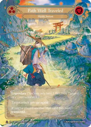 Path Well Traveled // Inner Chi (Marvel) (MST098) - Part the Mistveil Cold Foil