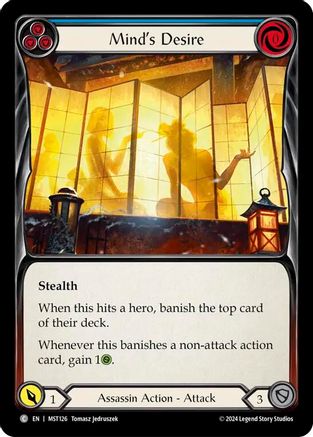 Mind's Desire (Blue) (MST126) - Part the Mistveil