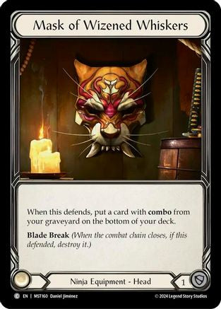 Mask of Wizened Whiskers (MST160) - Part the Mistveil