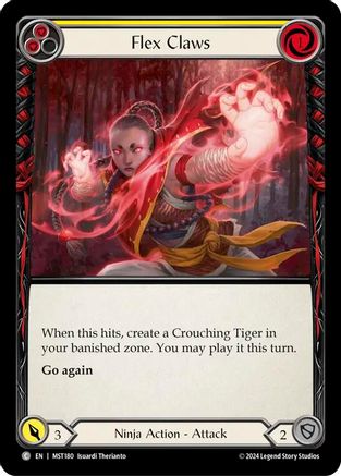 Flex Claws (Yellow) (MST180) - Part the Mistveil