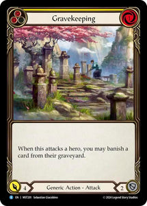 Gravekeeping (YELLOW) / Rare / MST (FOIL)