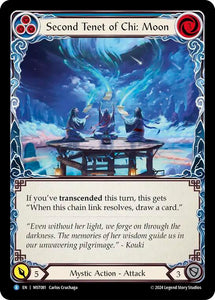 Second Tenet of Chi: Moon (BLUE) / Rare / MST (FOIL)