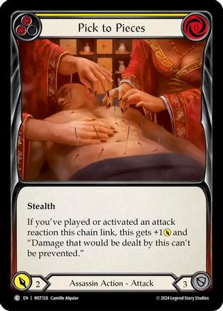 Pick to Pieces (Yellow) (MST128) - Part the Mistveil