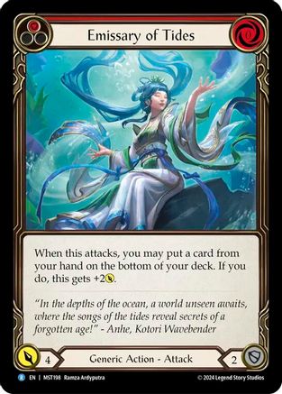 Emissary of Tides (MST198) - Part the Mistveil Rainbow Foil