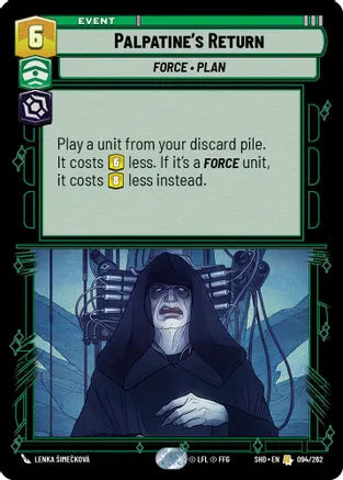 Palpatine's Return / Rare / SHD