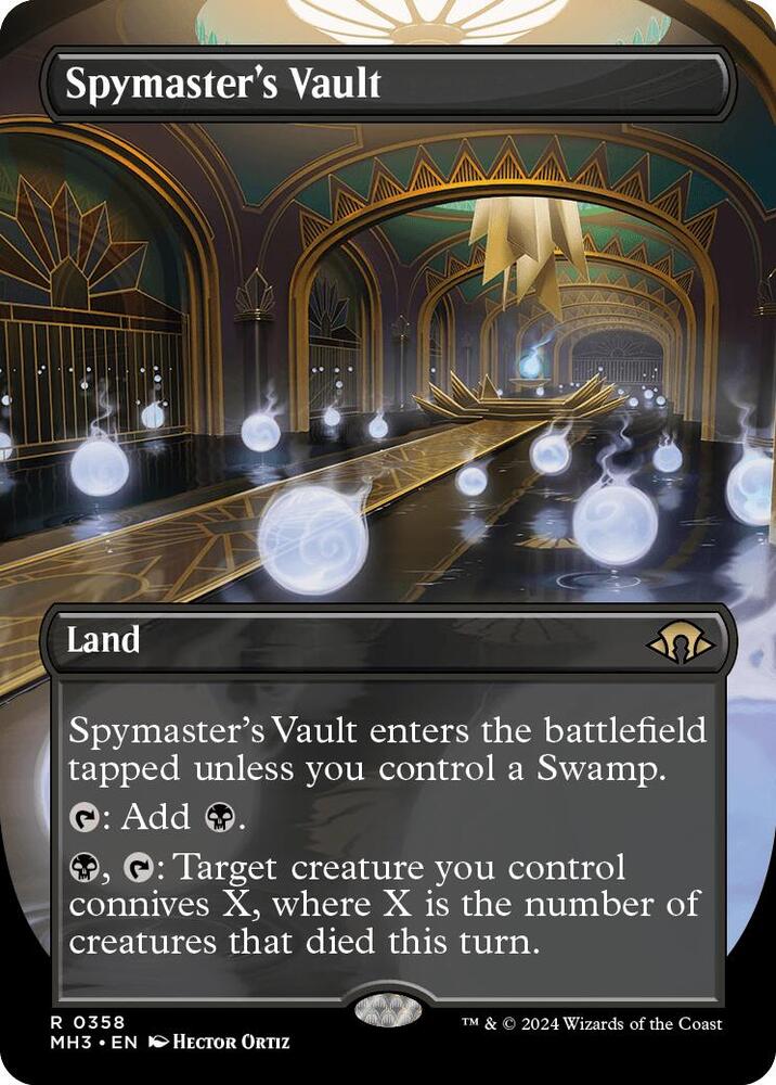 Spymaster's Vault (Borderless) / Rare / MH3