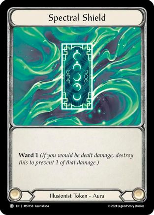 Spectral Shield (158-B) (MST158-B) - Part the Mistveil
