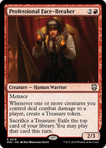 Professional Face-Breaker / Rare / M3C