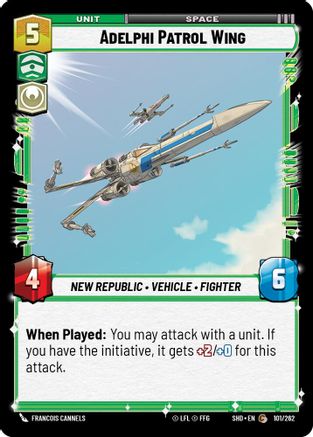 Adelphi Patrol Wing (101/262) - Shadows of the Galaxy